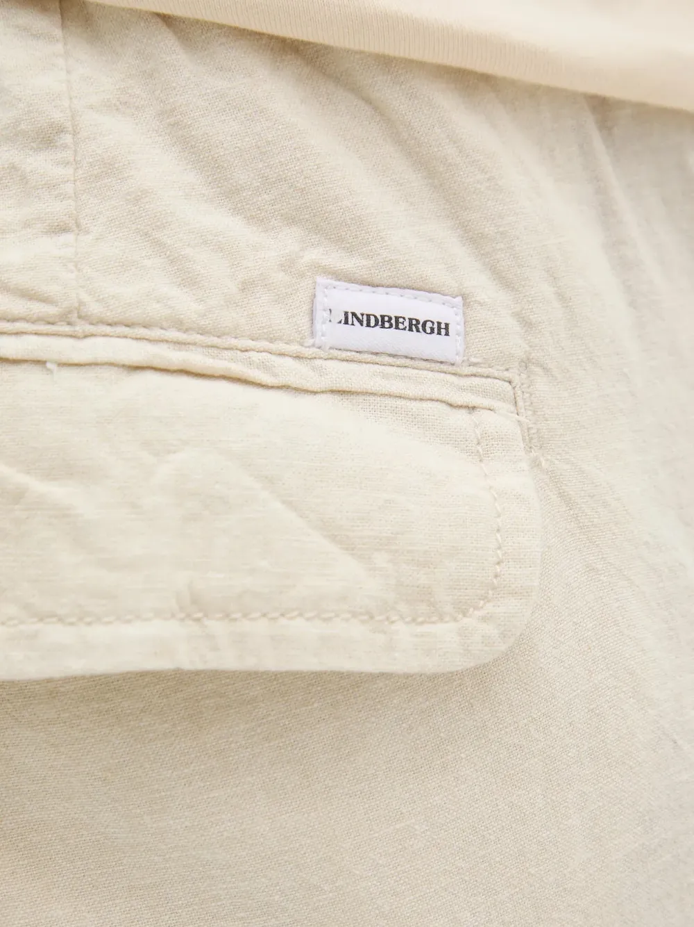 Lindbergh Shorts met trekkoord Beige