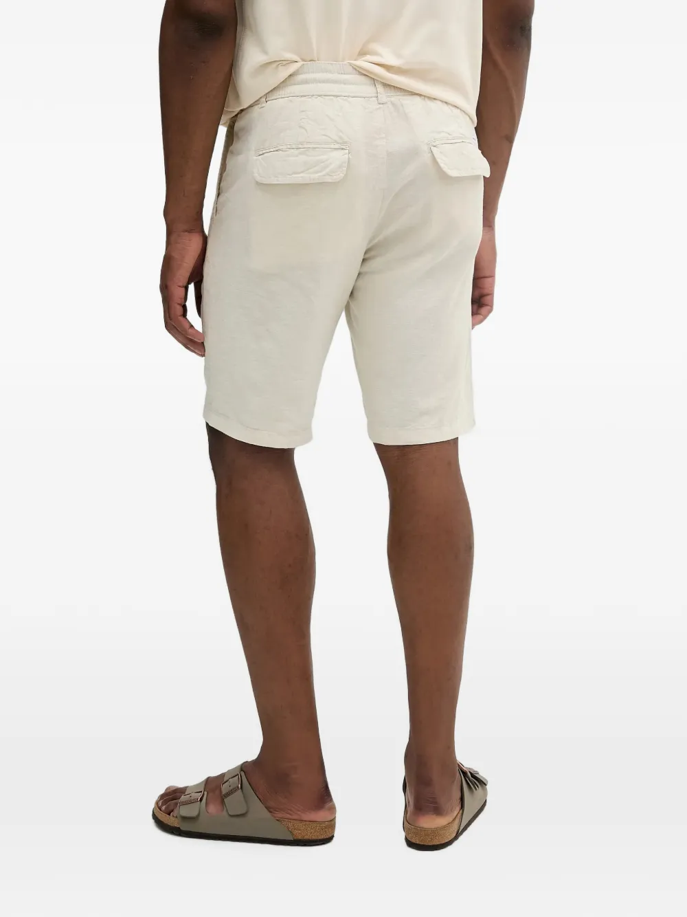 Lindbergh Shorts met trekkoord Beige