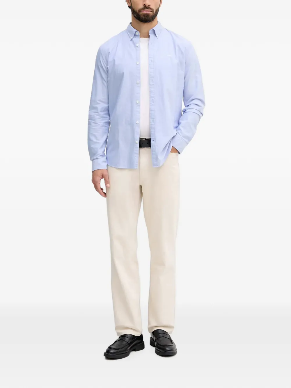 Lindbergh Button-down overhemd Blauw