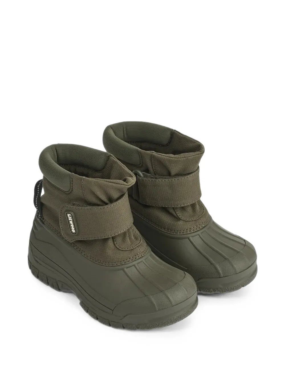 Liewood Becca touch-strap ankle boots - Verde
