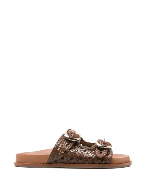Carmela woven leather sandals
