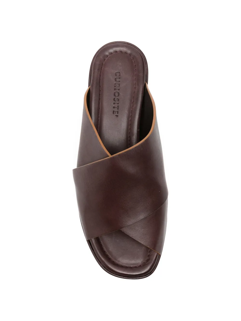 curiositè crossover-strap platform sandals Bruin