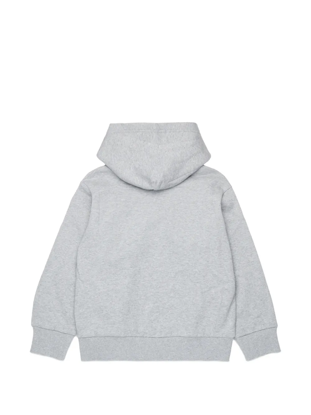 Diesel Kids Hoodie met logoprint Grijs