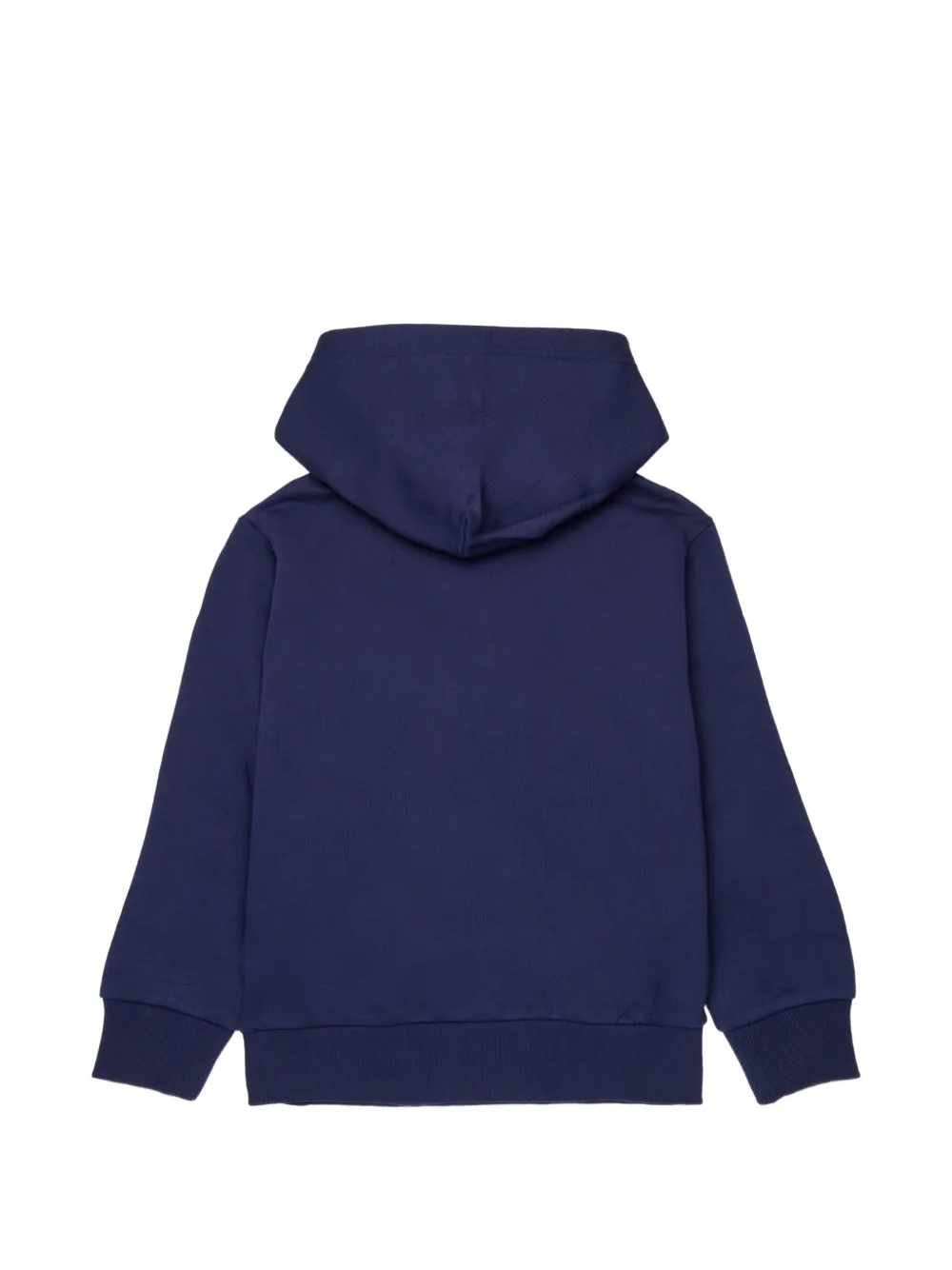 Diesel Kids Hoodie met logoprint Blauw