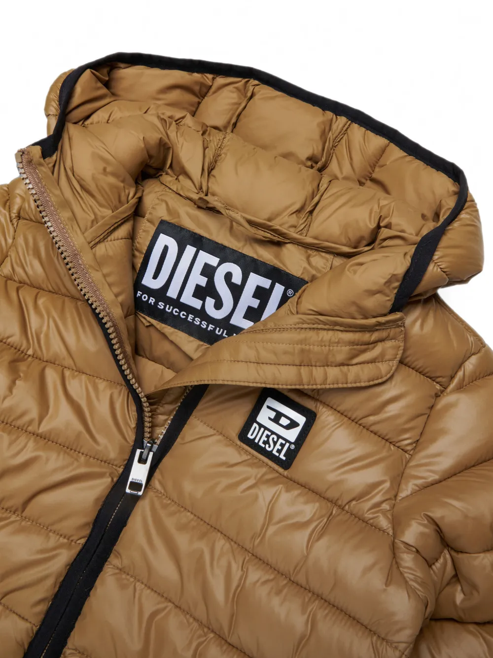Diesel Kids Jack met capuchon Bruin