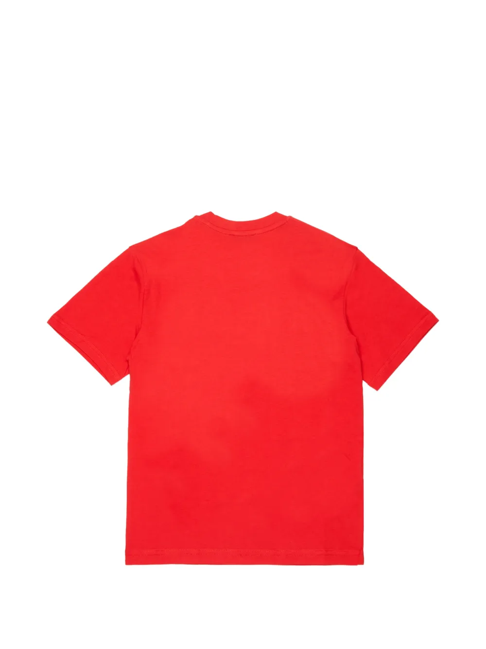 Diesel Kids T-shirt met logoprint Rood