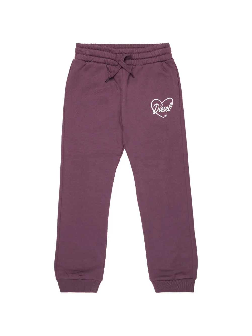 Diesel Kids Pantaloni sportivi con stampa - Viola
