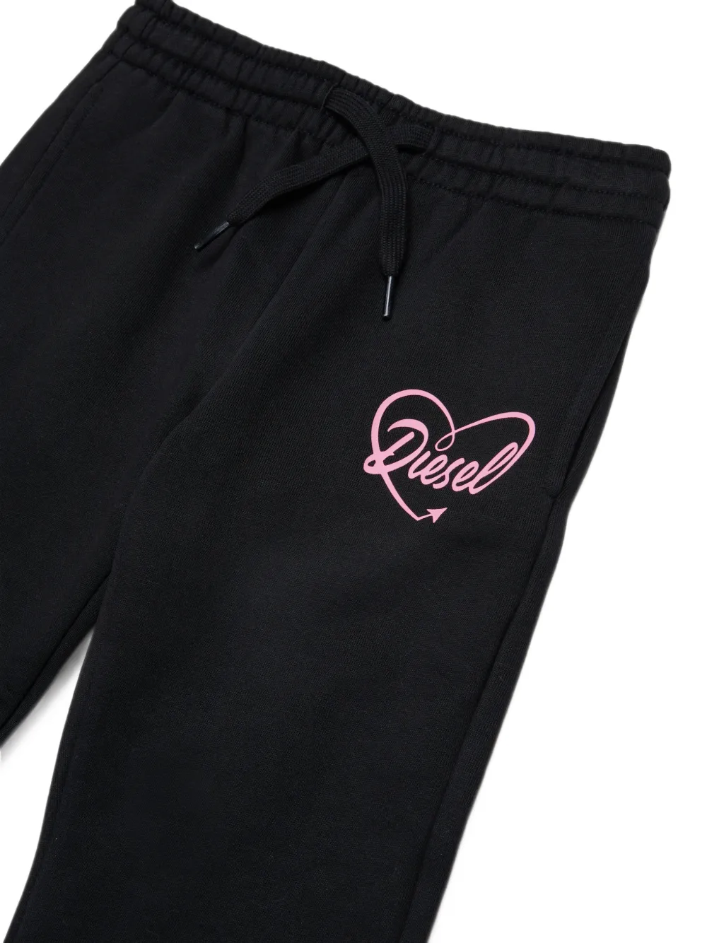 Diesel Kids Trainingsbroek met logoprint Zwart
