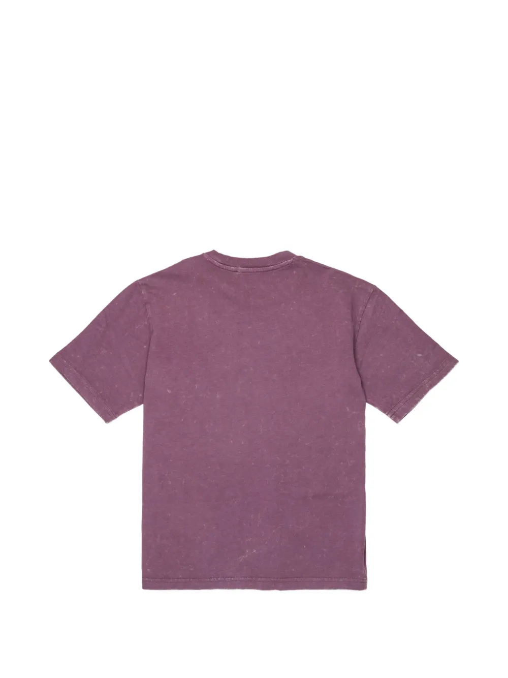 Diesel Kids logo-print cotton T-shirt Paars