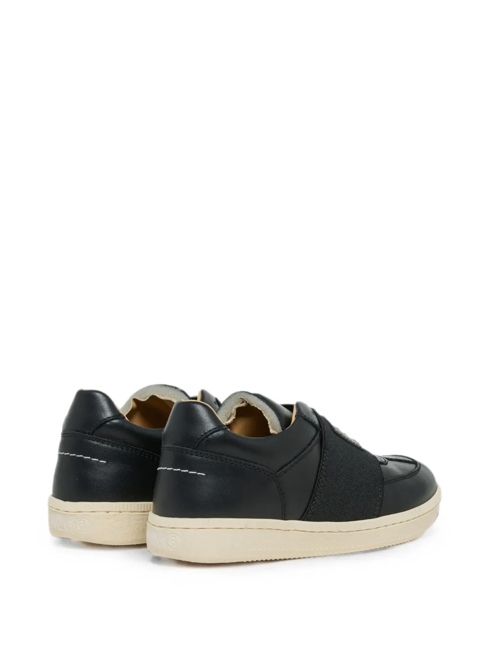 MM6 Maison Margiela Kids elasticated-strap sneakers Zwart