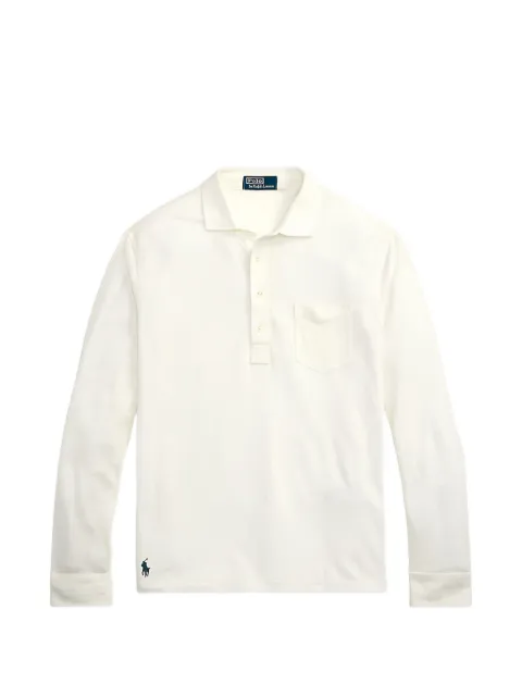 Polo Ralph Lauren linen mesh polo shirt