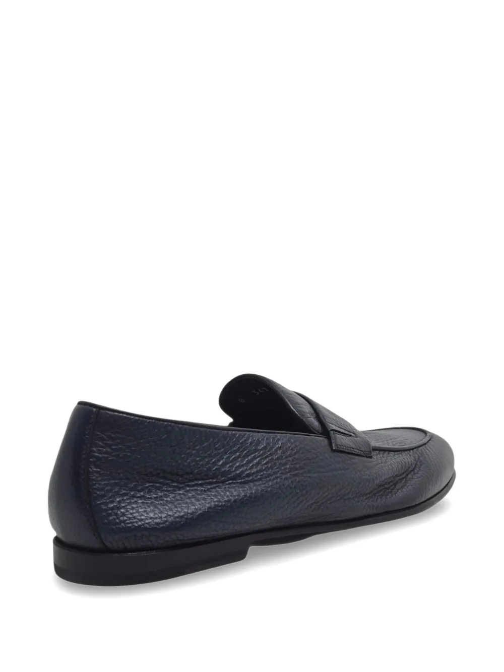 Barrett grainy leather loafers Bruin