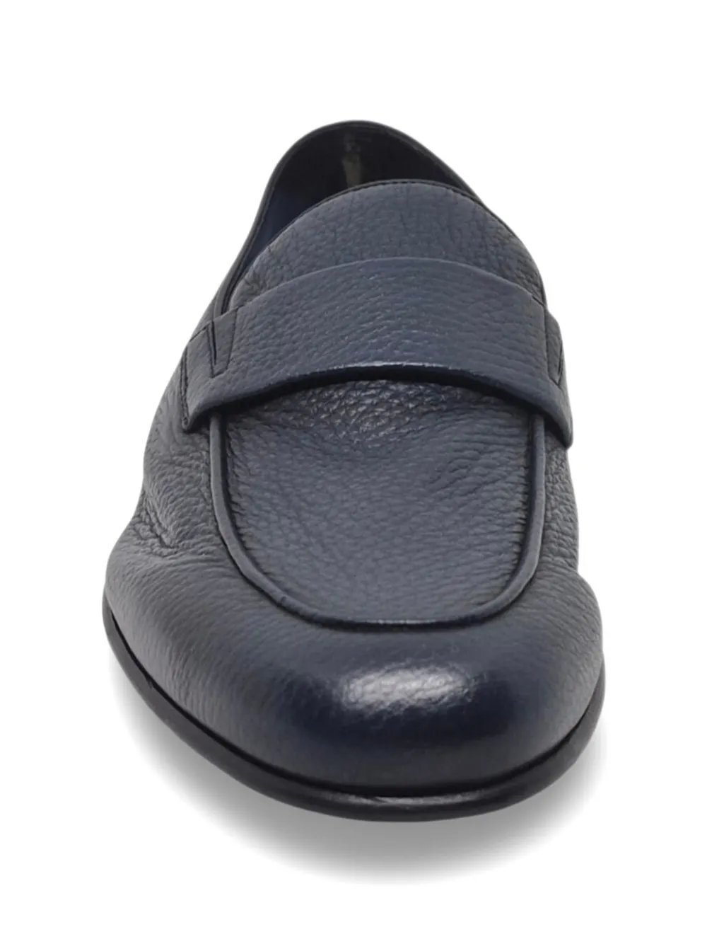 Barrett grainy leather loafers Bruin