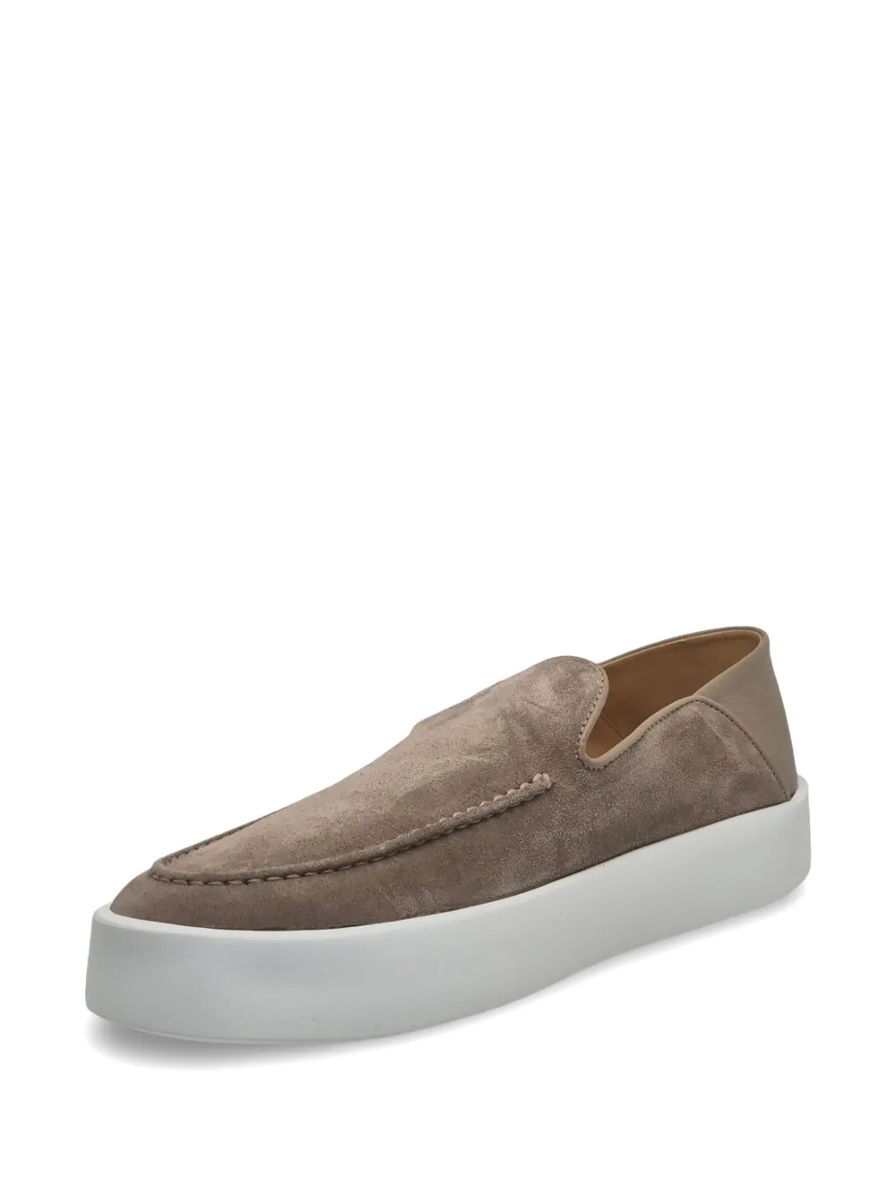 Barrett suede leather loafers Bruin