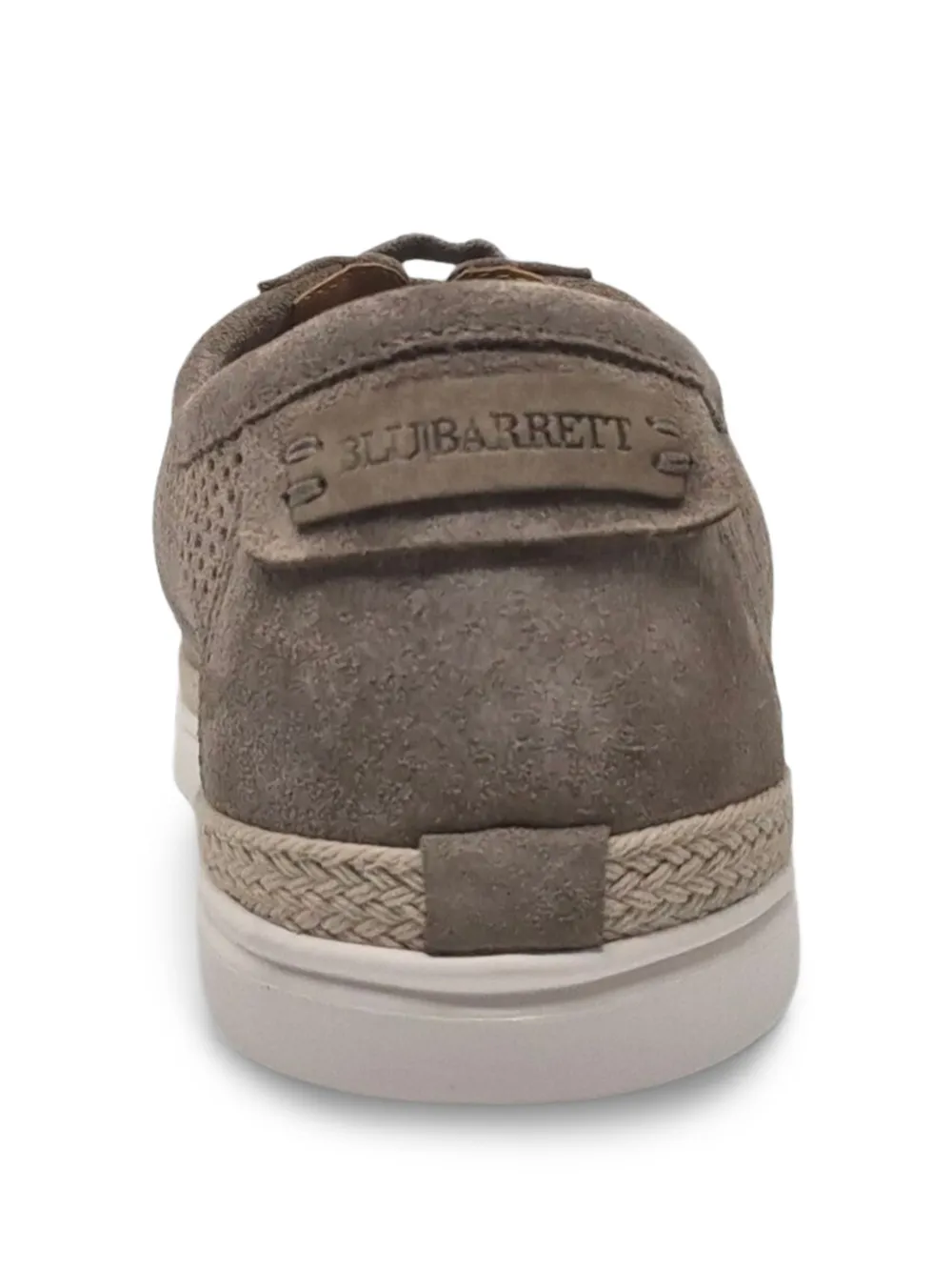 Barrett perforated braided-trim sneakers Bruin