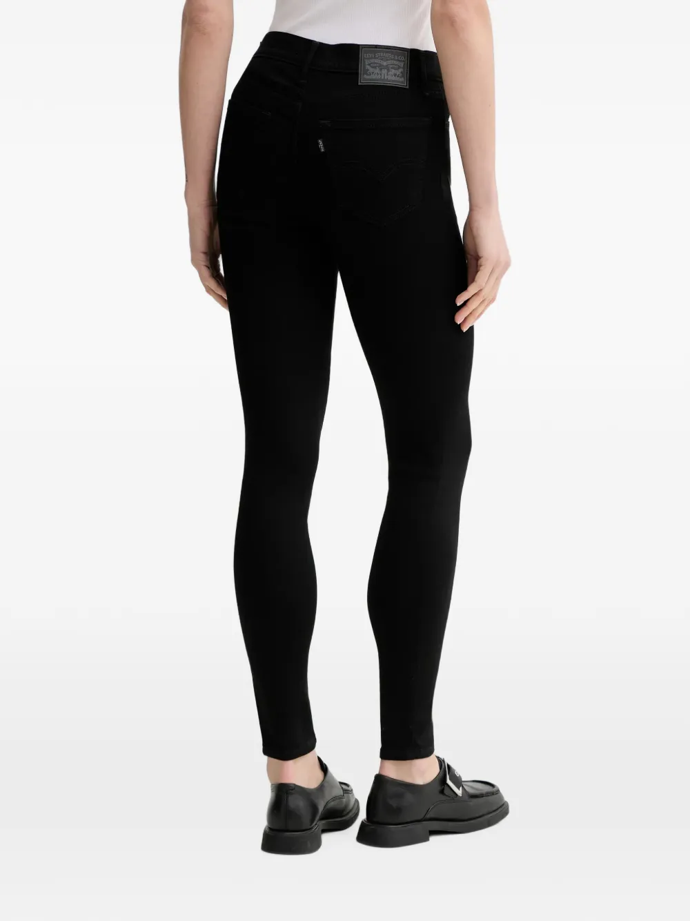 Levi's 710™ skinny jeans Zwart
