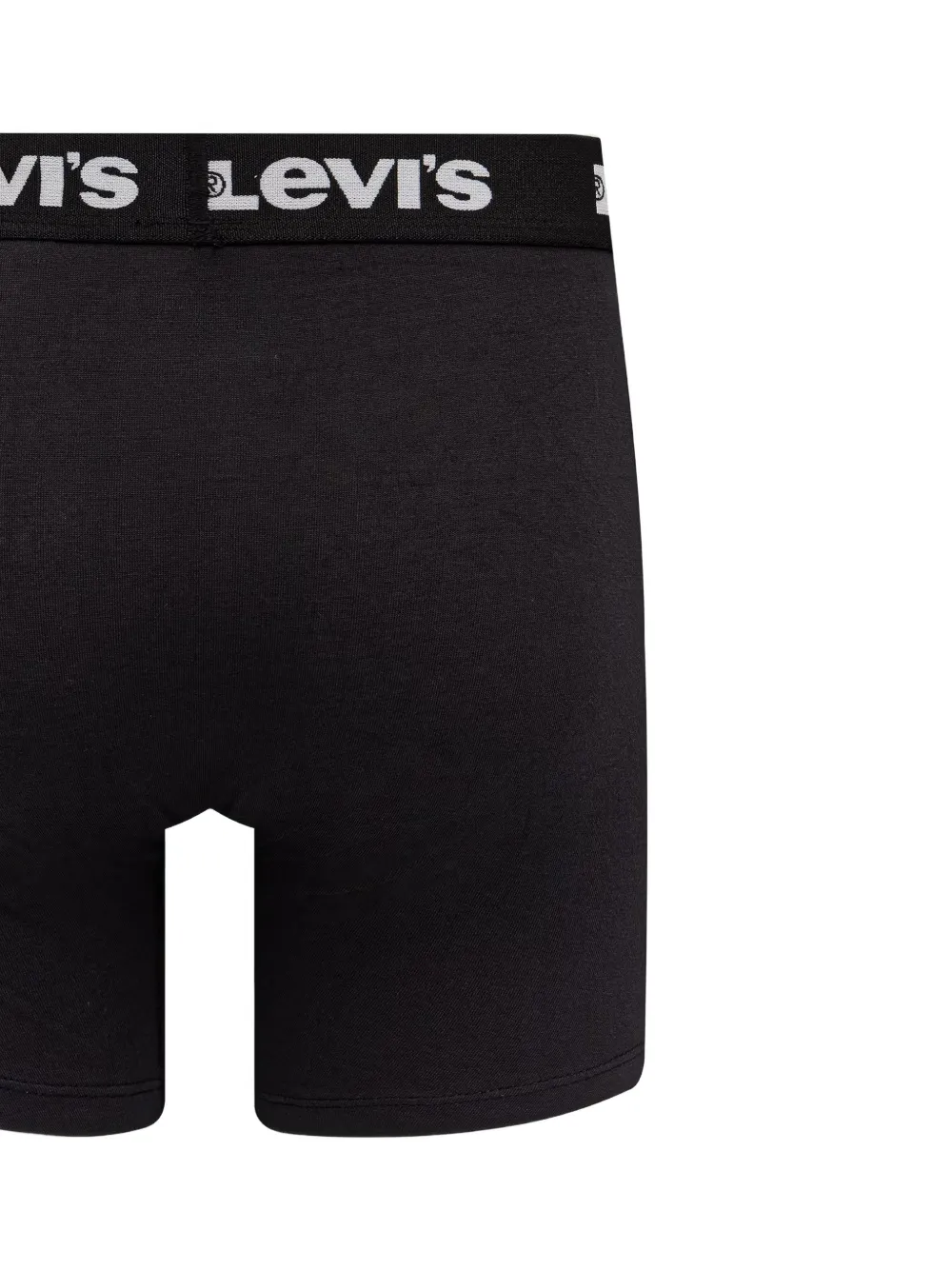 Levi's logo-waistband boxer briefs (set of six) Zwart