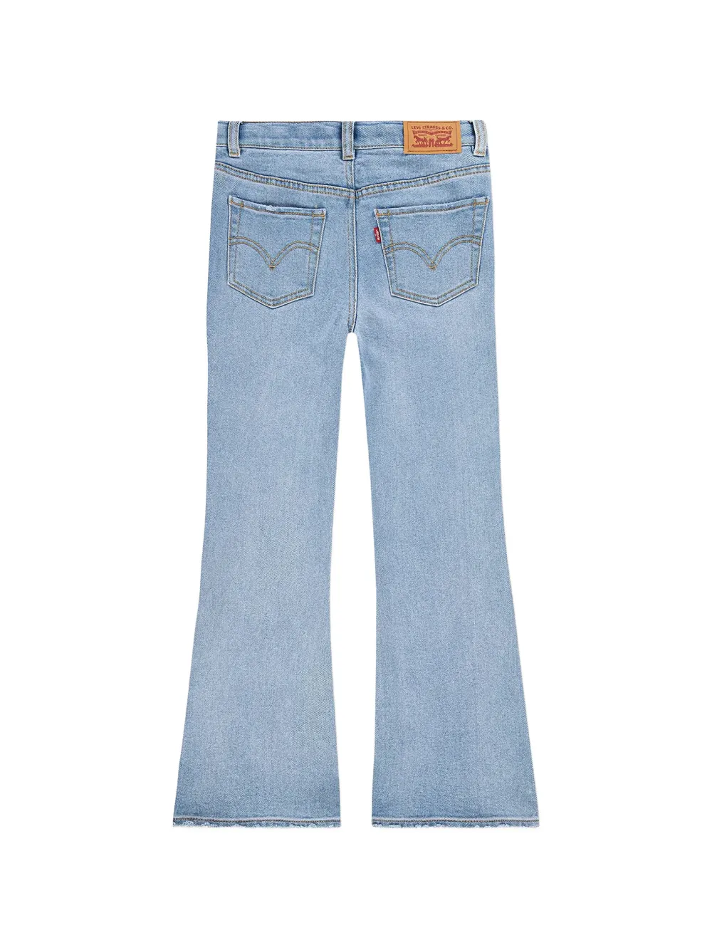 Levi's Kids Baggy Flare distressed jeans Blauw
