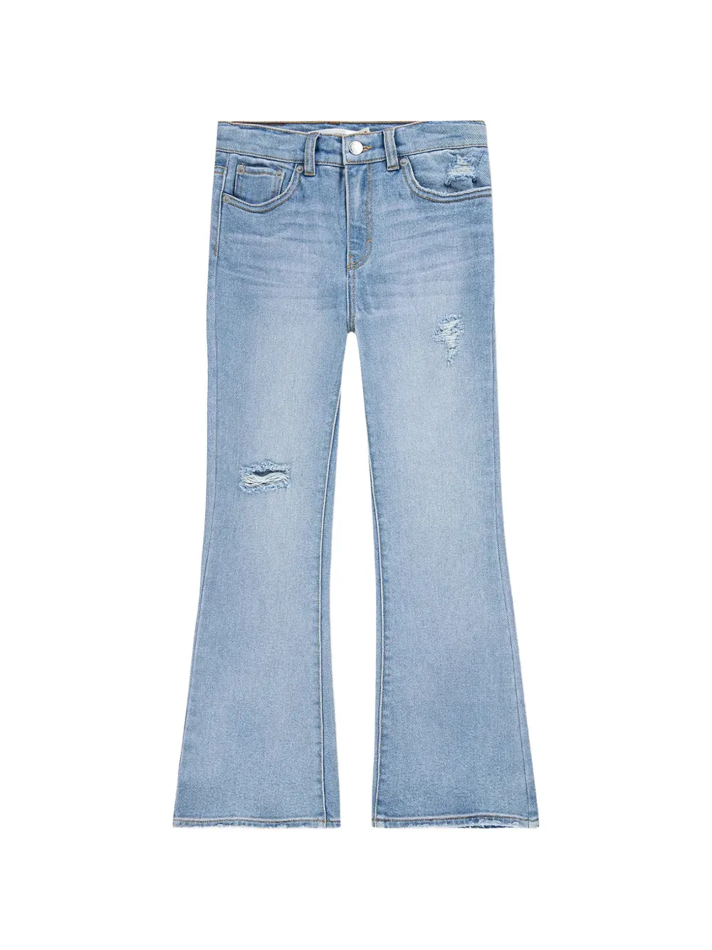 Levi's Kids Baggy Flare distressed jeans - Blu