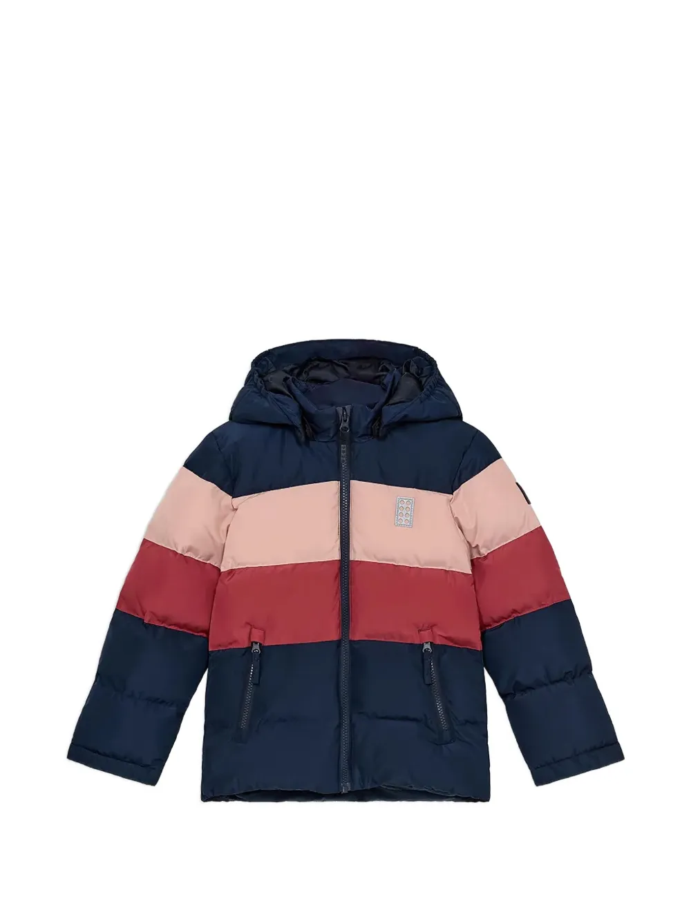 Lego colour-block hooded jacket - Blu