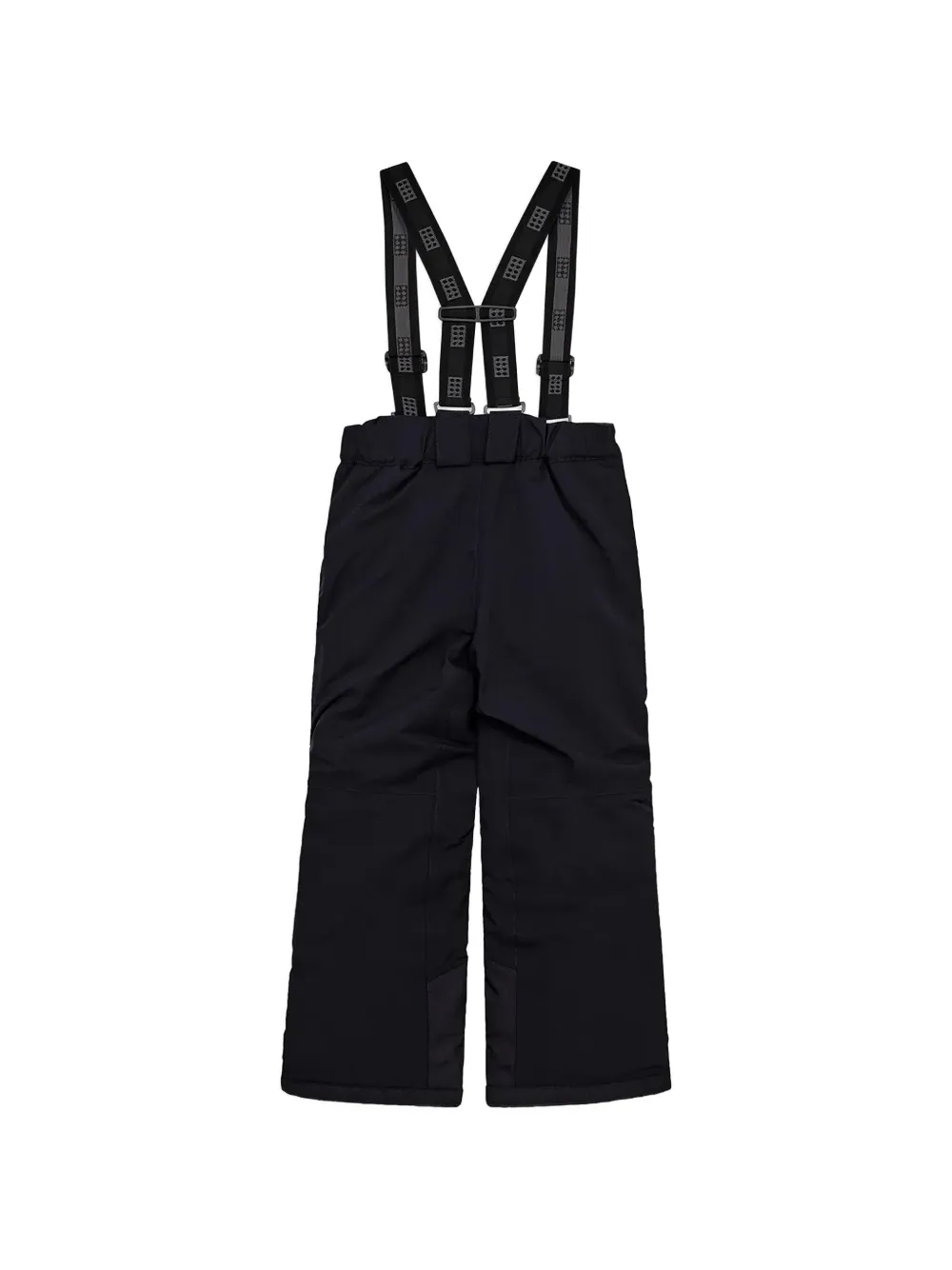 Lego Lwpowai 708 logo-patch braces ski pants Zwart
