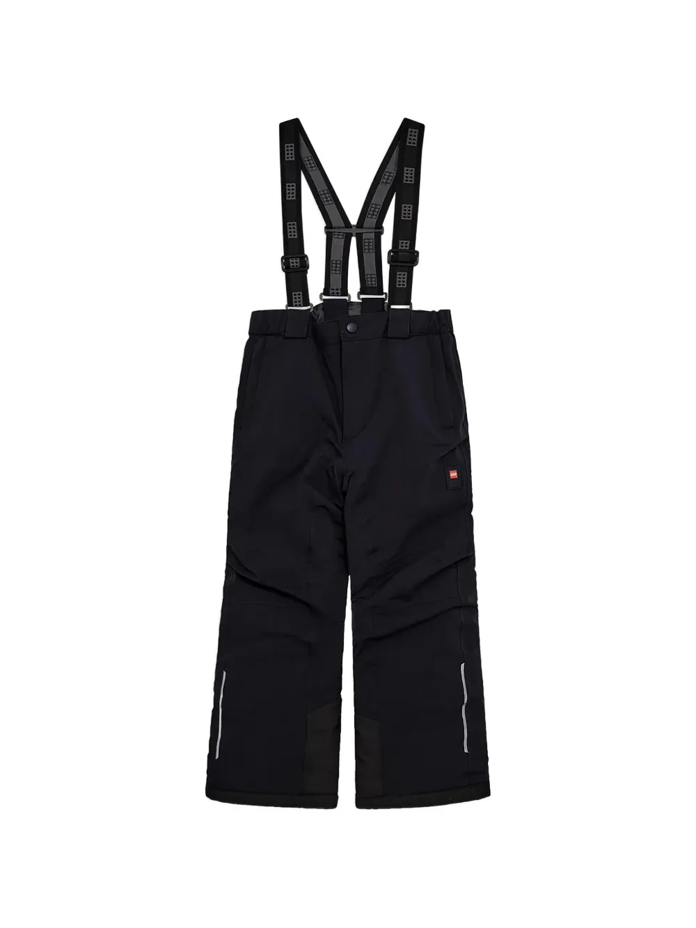 Lego Lwpowai 708 logo-patch braces ski pants - Nero