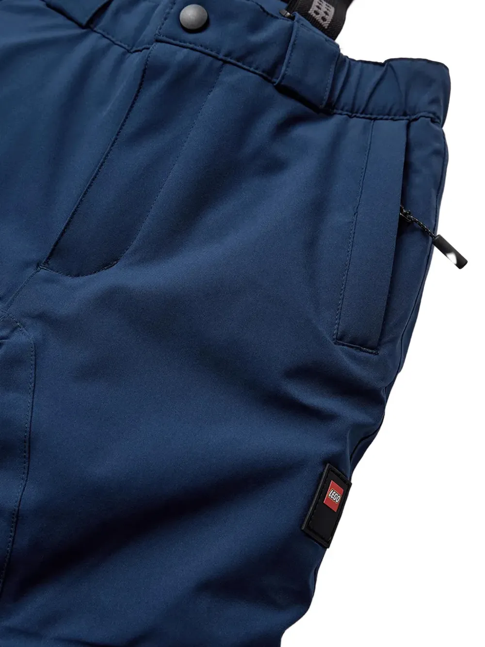 Lego logo-print braces ski pants Blauw