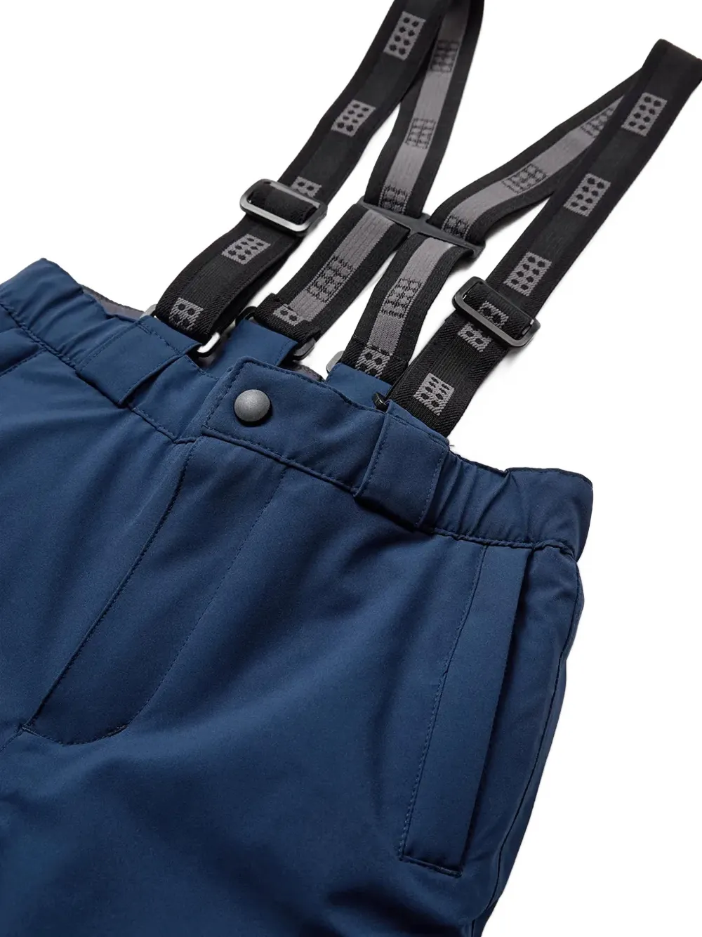 Lego logo-print braces ski pants Blauw