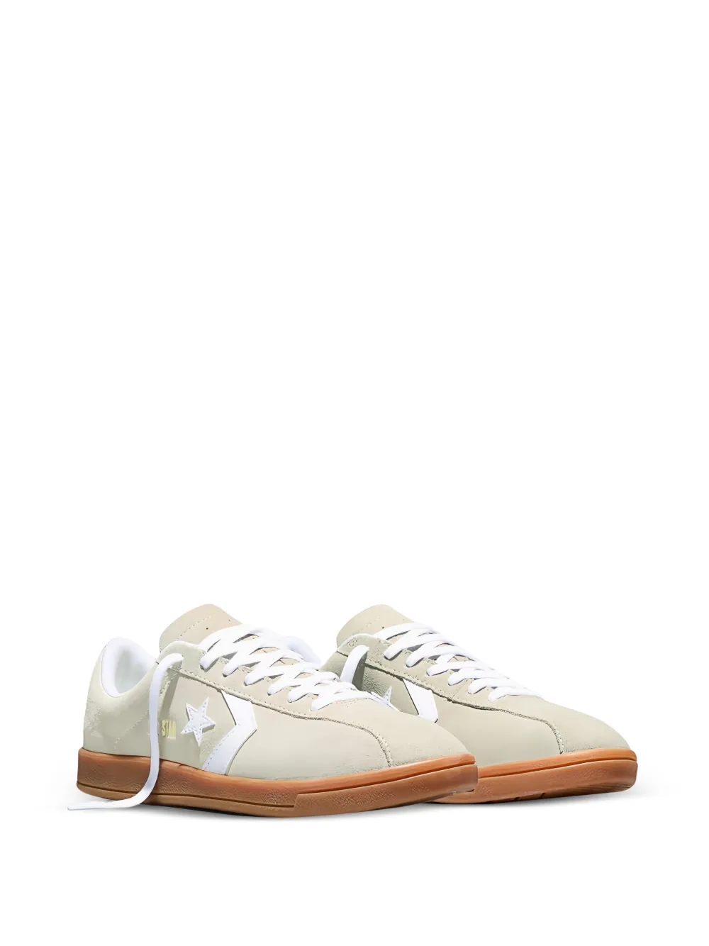 Converse Run Star sneakers met sterpatch Beige