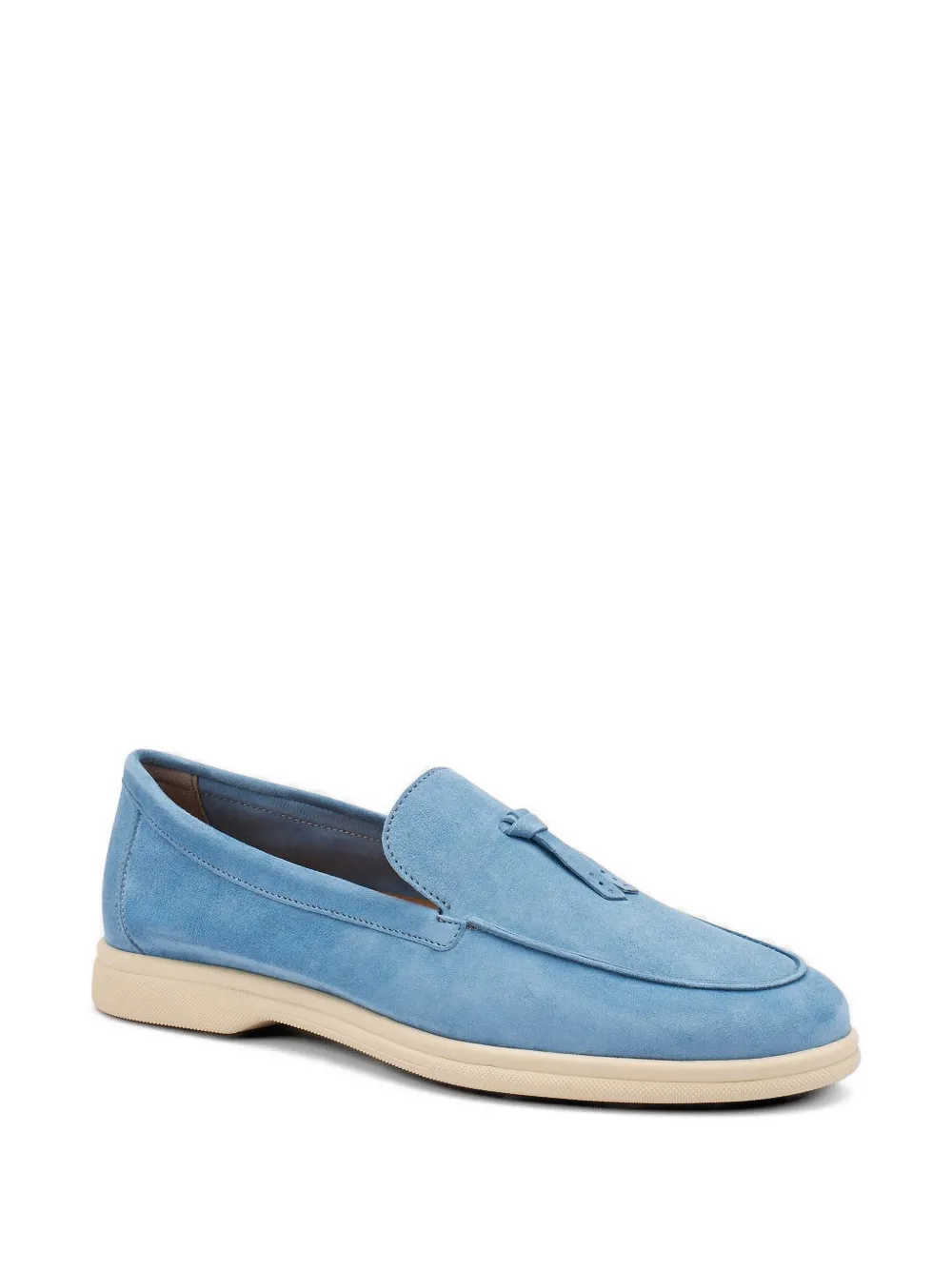 FRAU tassel-detail suede loafers Blauw