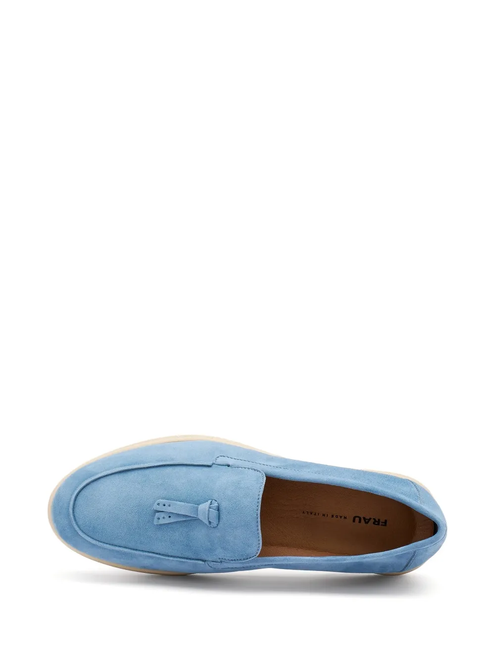 FRAU tassel-detail suede loafers Blauw