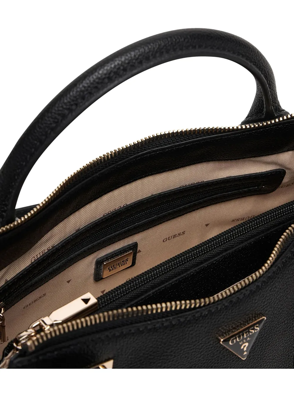 GUESS USA Evie shopper met bedel Zwart