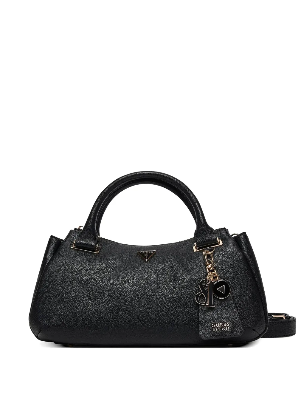 GUESS USA Borsa tote Evie con ciondolo - Nero