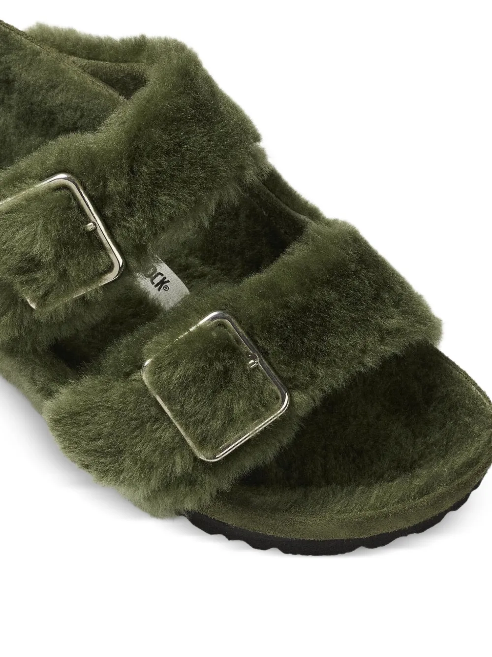BIRKENSTOCK 1774 Arizona Shearling slippers Groen