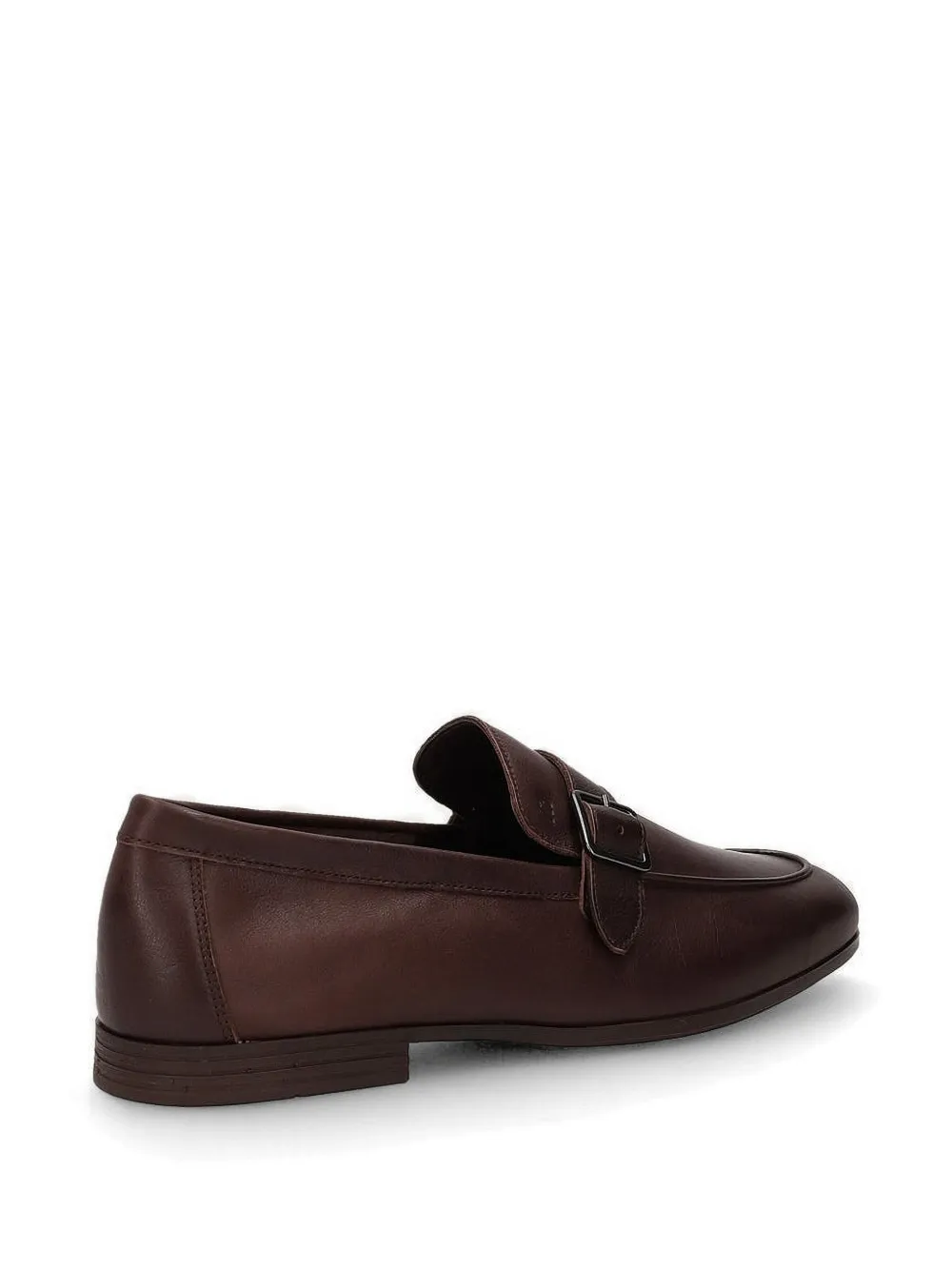 FRAU Gedeconstrueerde loafers met gespsluiting Bruin