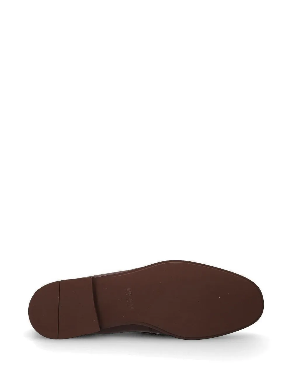FRAU Gedeconstrueerde loafers met gespsluiting Bruin