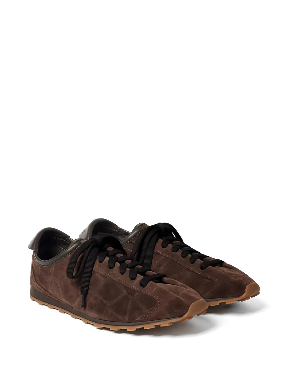 Jacquemus suede panelled sneakers Bruin