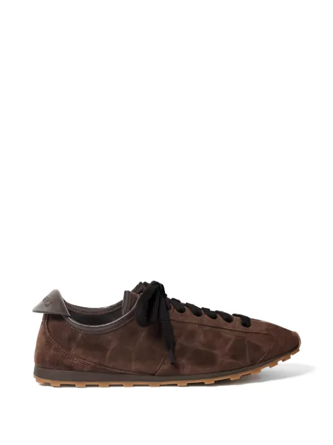 Jacquemus suede panelled sneakers