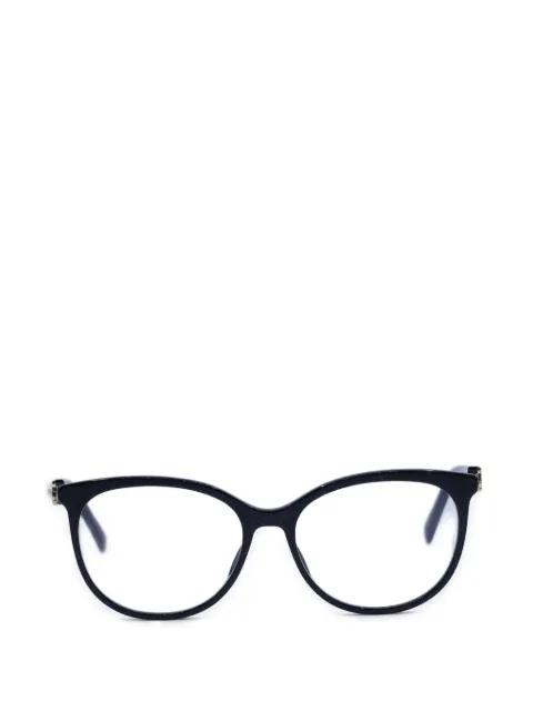Jimmy Choo glitter-effect square-frame glasses