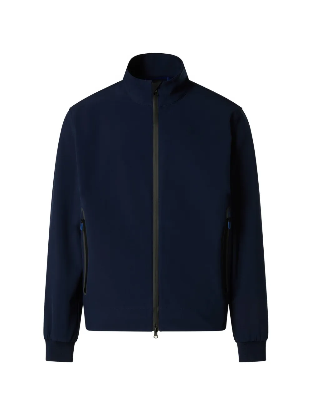 North Sails Storm Sailor zip-up high-neck jacket - Blau
