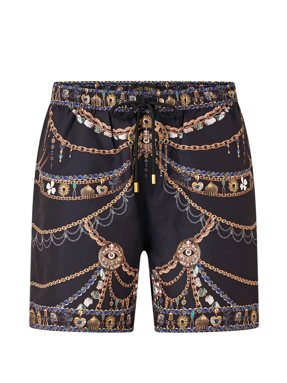 Camilla Amulets And Alchemy board swim shorts - Nero