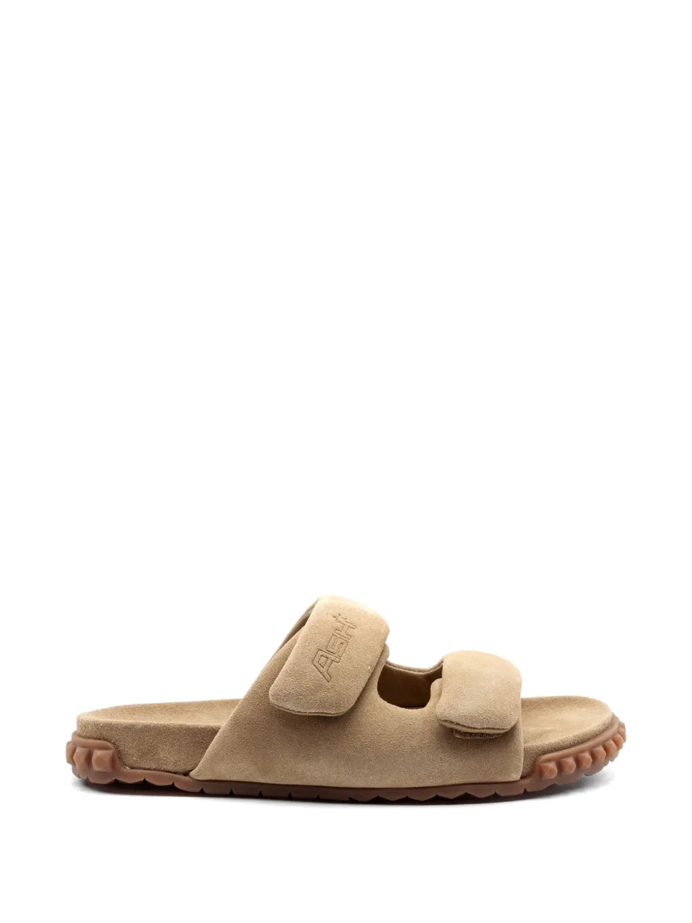Twist touch-strap sandals