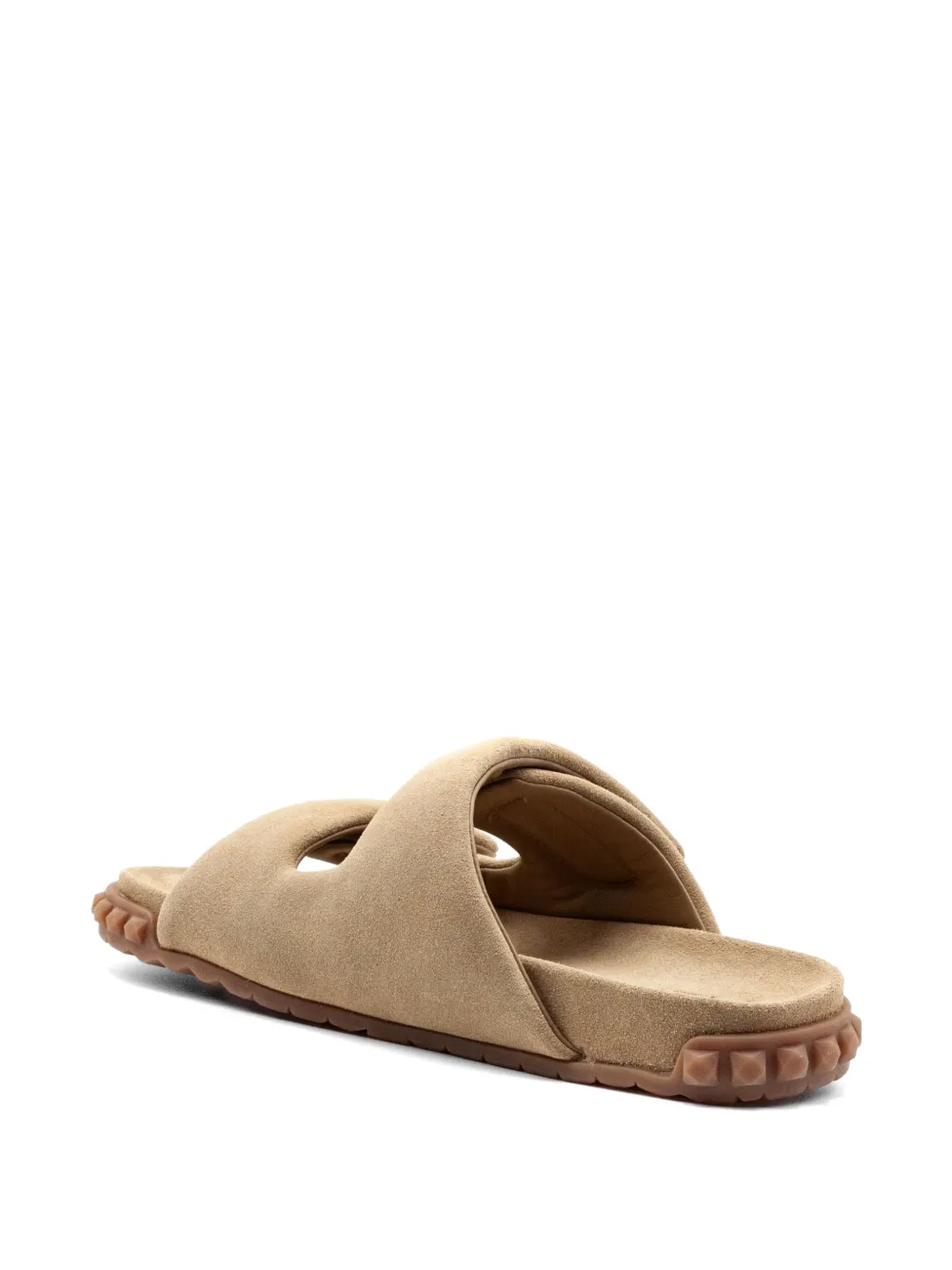 Ash Twist touch-strap sandals Beige