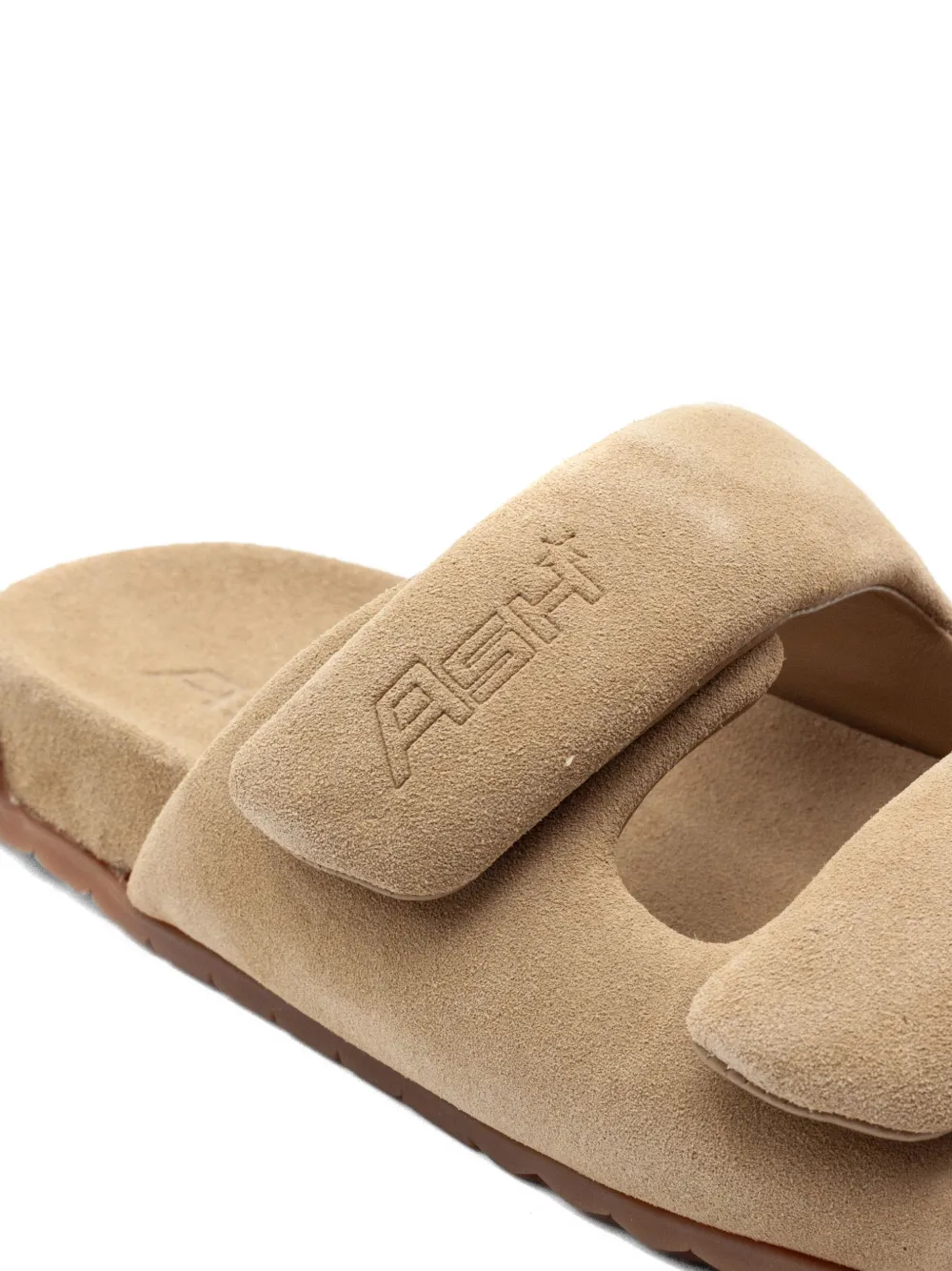 Ash Twist touch-strap sandals Beige