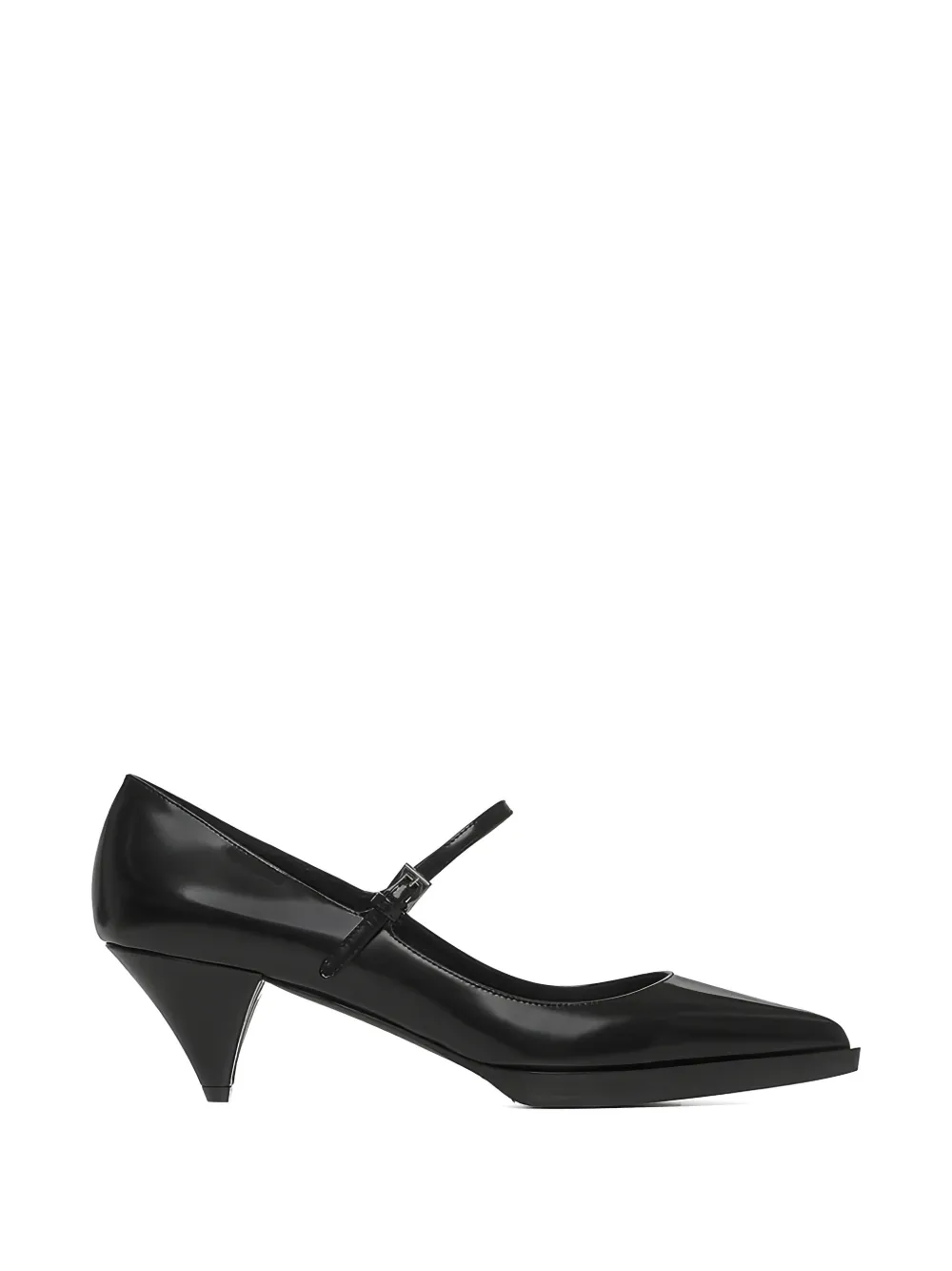 Prada buckle-strap pointed-toe pumps Zwart