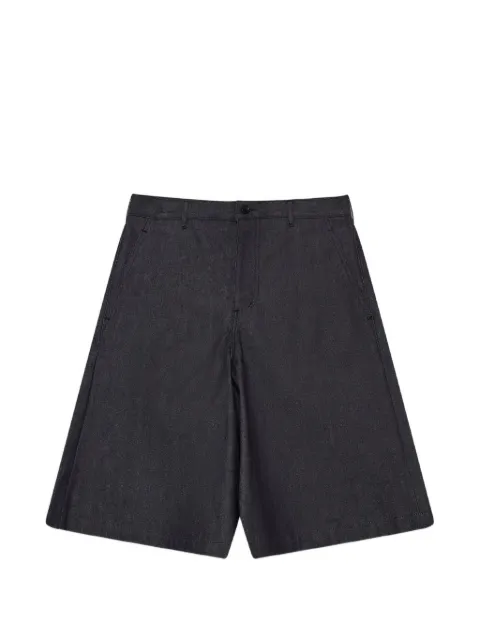 Black Comme Des Garçons wide-leg shorts
