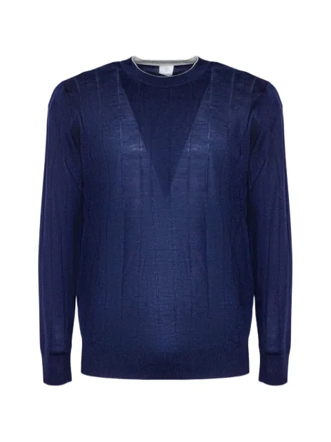 Eleventy ribbed-knit sweater