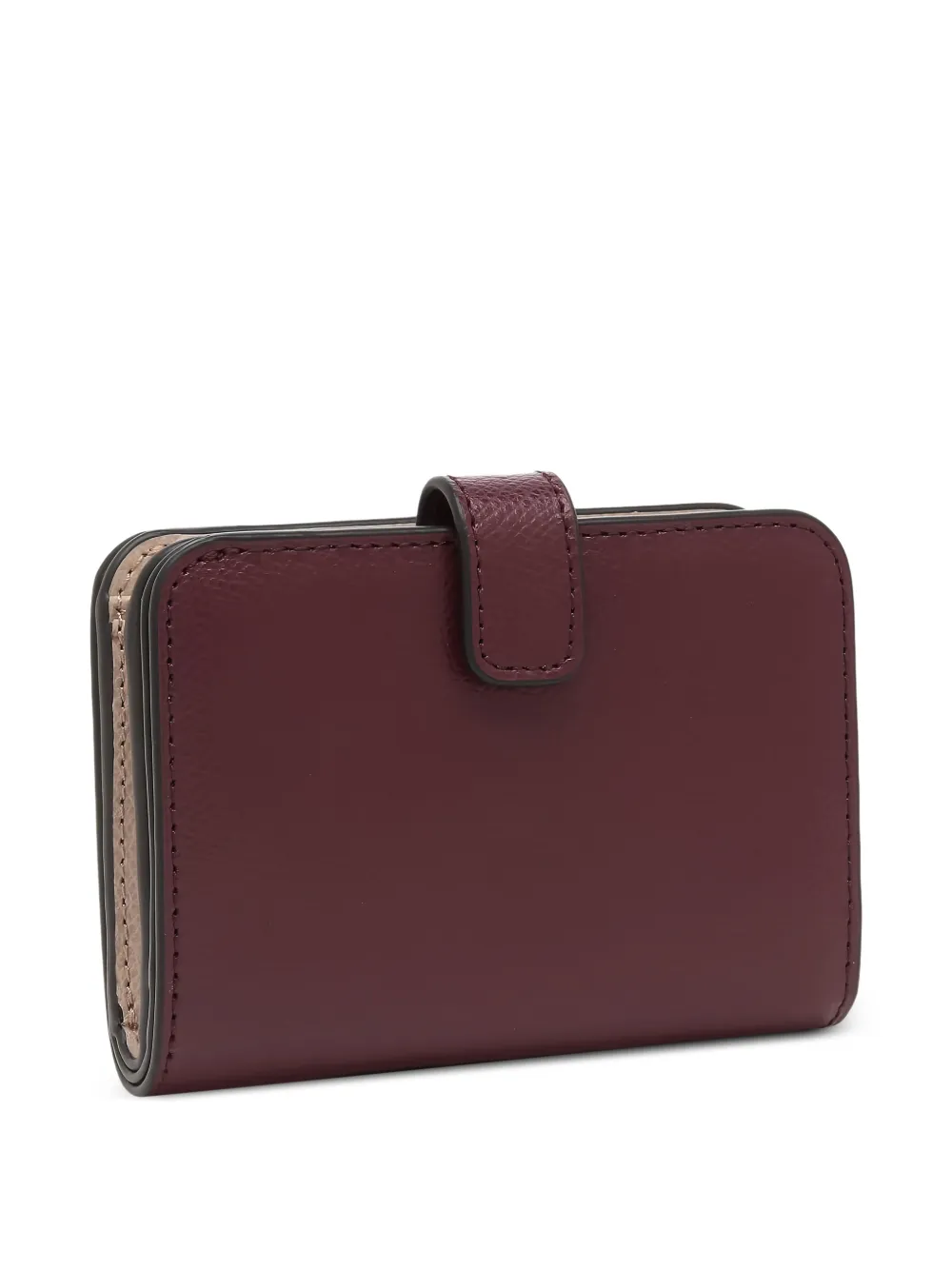 Furla Camelia portemonnee van bewerkt leer Rood
