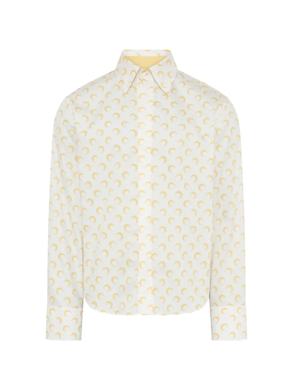 Marine Serre printed shirt - Bianco