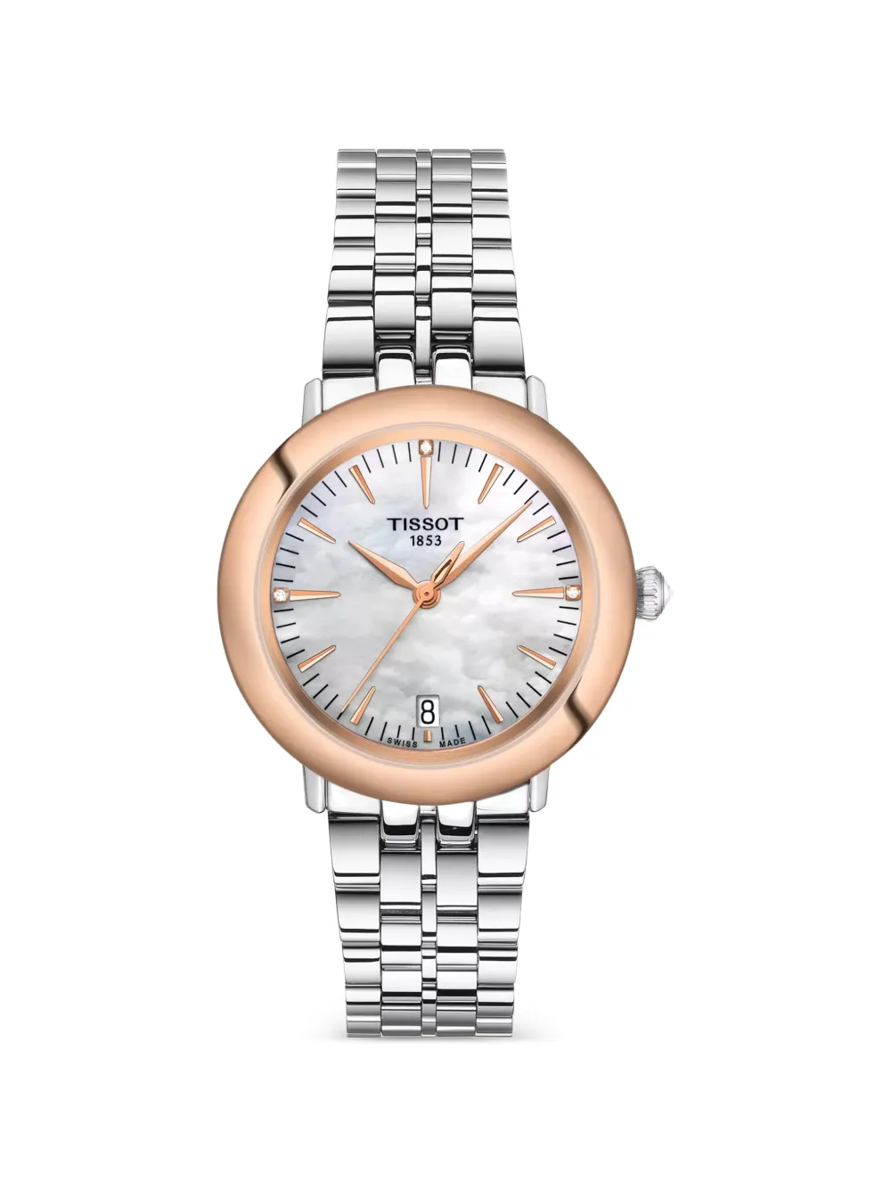 Tissot Glendora 34mm watch - Rosa
